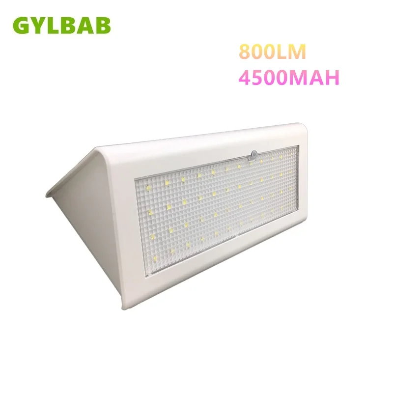 Gylbab 800lm Led Solar wall Light Outdoor Waterproof sensor 900lm Garden radar 48 leds 4 Four Modes Lamp all in one 4500
Gylbab 800lm Led Solar wall Light Outdoor Waterproof sensor 900lm Garden radar 48 leds 4 Four Modes Lamp all in one 4500