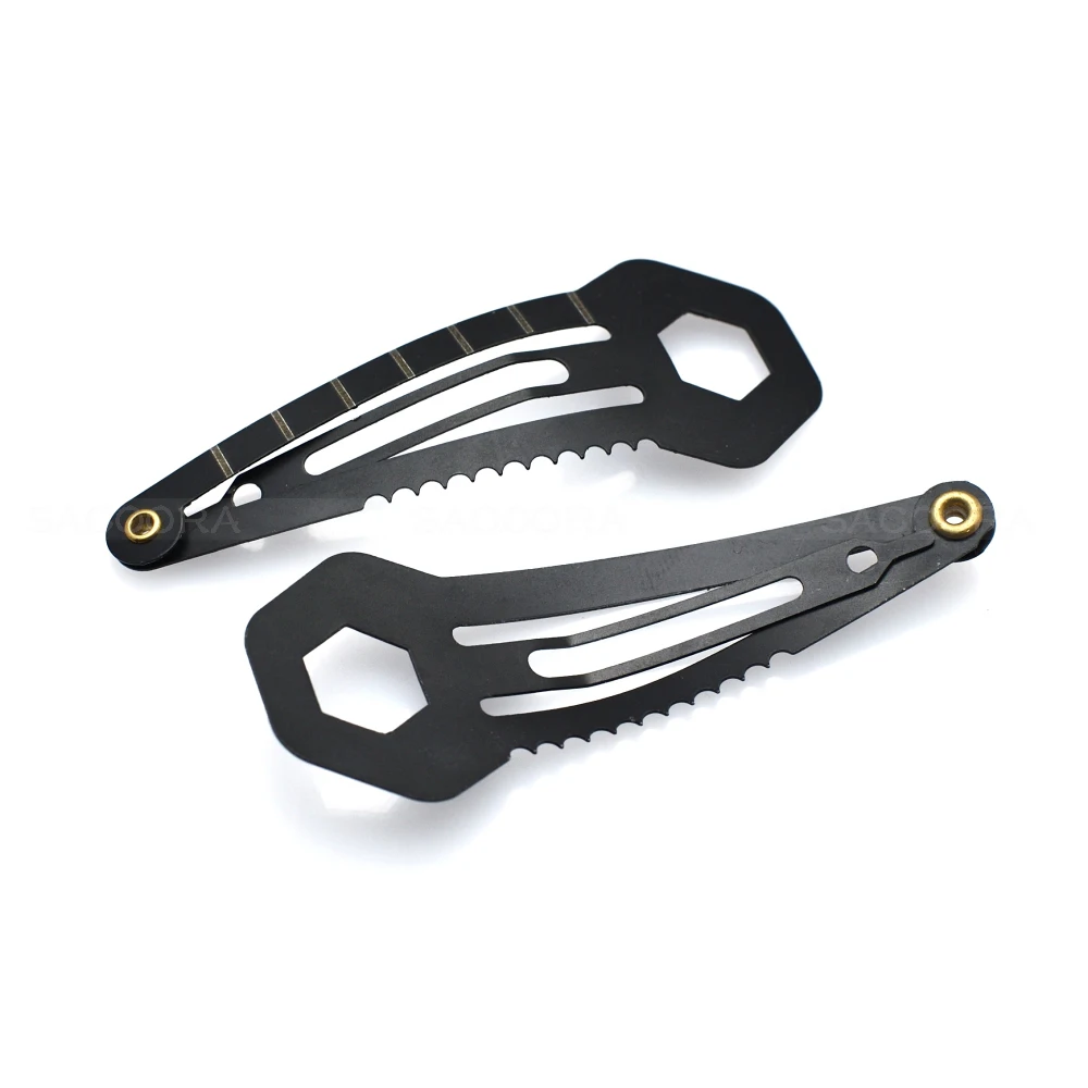 Stainless Steel Multifunction Hairpin Hair Clip Ruler Cutter Travel Outdoor Camping Survival Utility EDC Pocket Tools
Stainless Steel Multifunction Hairpin Hair Clip Ruler Cutter Travel Outdoor Camping Survival Utility EDC Pocket Tools