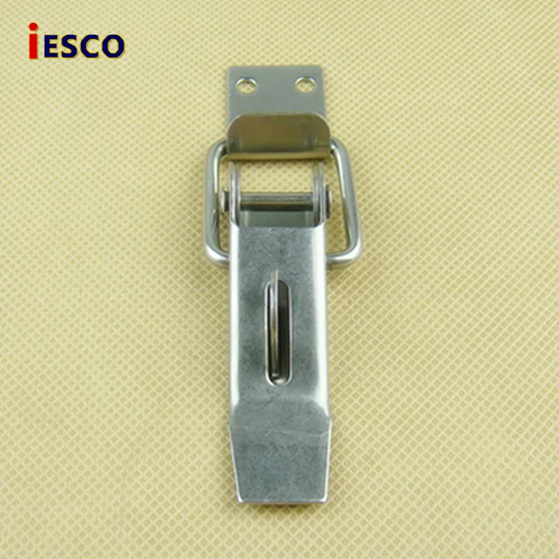 10pcs iESCO 304 Stainless steel buckle padlock box buckle duck mouth buckle spring anti-theft bag buckle
10pcs iESCO 304 Stainless steel buckle padlock box buckle duck mouth buckle spring anti-theft bag buckle