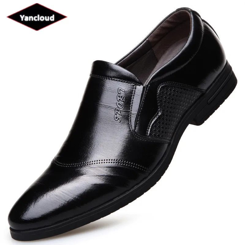 Yancloud Spring Autumn Slip on Mens Dress Shoes Flat Heel Decent Office Shoes 2021 Business Formal Shoes Leather Men Moccasins
Yancloud Spring Autumn Slip on Mens Dress Shoes Flat Heel Decent Office Shoes 2021 Business Formal Shoes Leather Men Moccasins