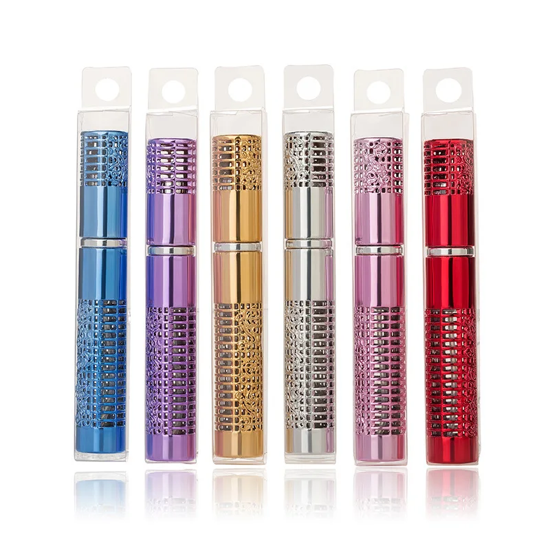 Aluminum Housing Emulsion Refillable Bottle Travel Suit Mini 5ML Cosmetic Vials Atomizer Empty Perfume Spray Pump Scent-Bottle
Aluminum Housing Emulsion Refillable Bottle Travel Suit Mini 5ML Cosmetic Vials Atomizer Empty Perfume Spray Pump Scent-Bottle