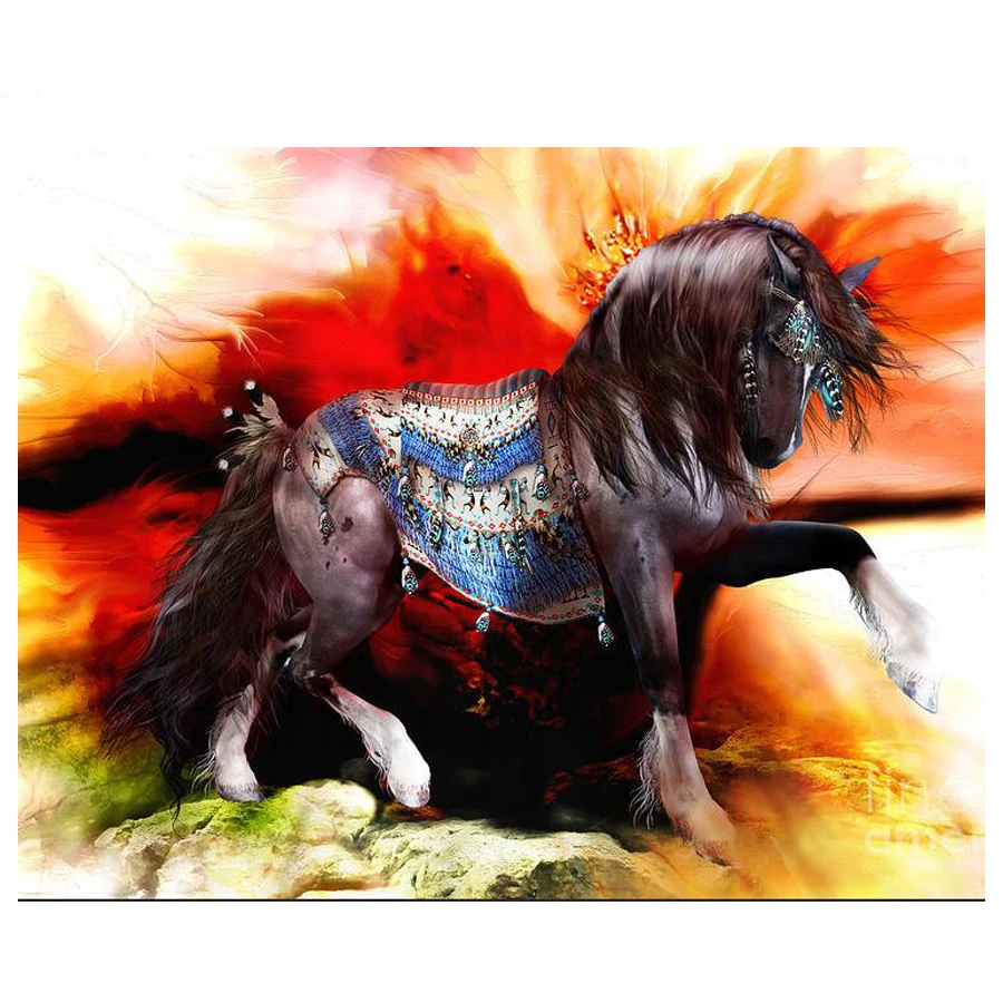 5D Diy Diamond Painting Cross Stitch full Square Round Diamond Embroidery Beautiful horse picture for room Decor H918
5D Diy Diamond Painting Cross Stitch full Square Round Diamond Embroidery Beautiful horse picture for room Decor H918