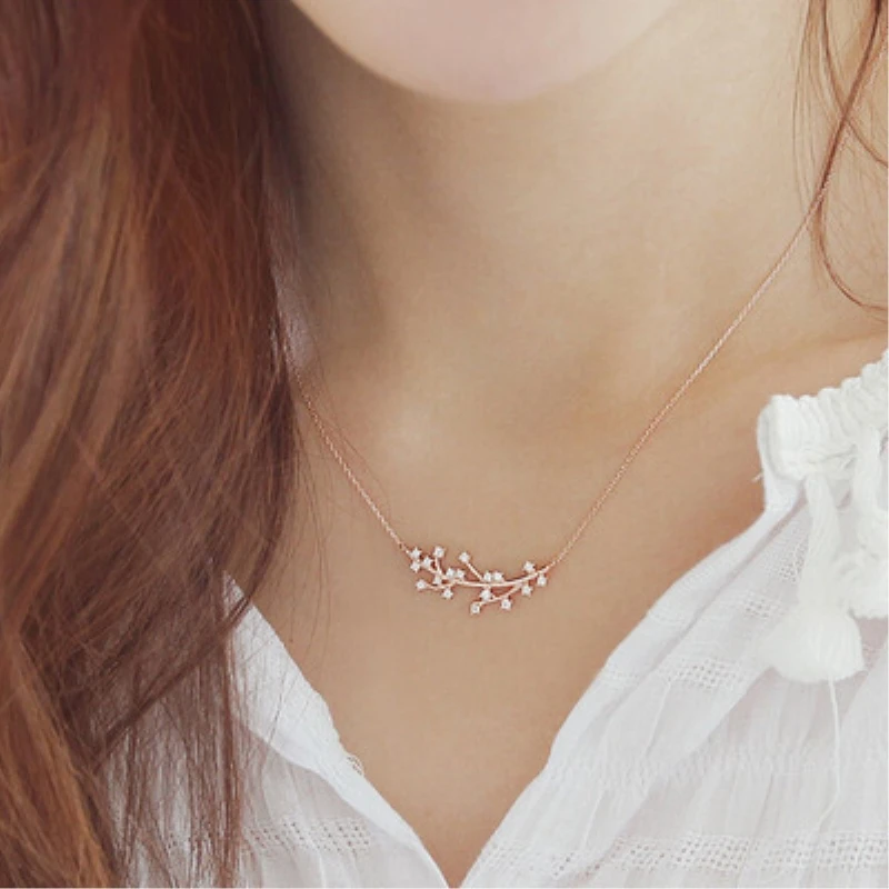 Temperament Twig Rhinestone Korean Wild Silver Color Temperament Personality Fashion Female Jewelry Necklace SNE021
Temperament Twig Rhinestone Korean Wild Silver Color Temperament Personality Fashion Female Jewelry Necklace SNE021