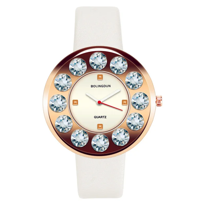 Montre Femme инкрустация Алмазный Металл 4 ногтей желе иглы модные часы Творческий
