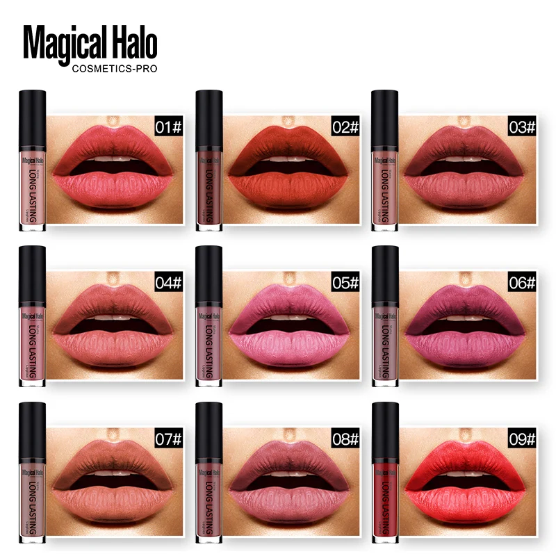 Magical Halo Women Beauty Lip Makeup Sexy Long Lasting Waterproof Lip Gloss Matte Nude Liquid Lipstick Cosmetic Lipgloss Kit
Magical Halo Women Beauty Lip Makeup Sexy Long Lasting Waterproof Lip Gloss Matte Nude Liquid Lipstick Cosmetic Lipgloss Kit