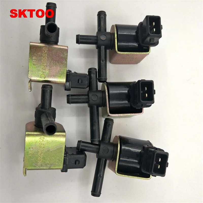 SKTOO 5 шт. Новый N75 сменный клапан повышающий управления 058 906 283 C для Audi A4 S4 TT 1 8 T VW Passat
