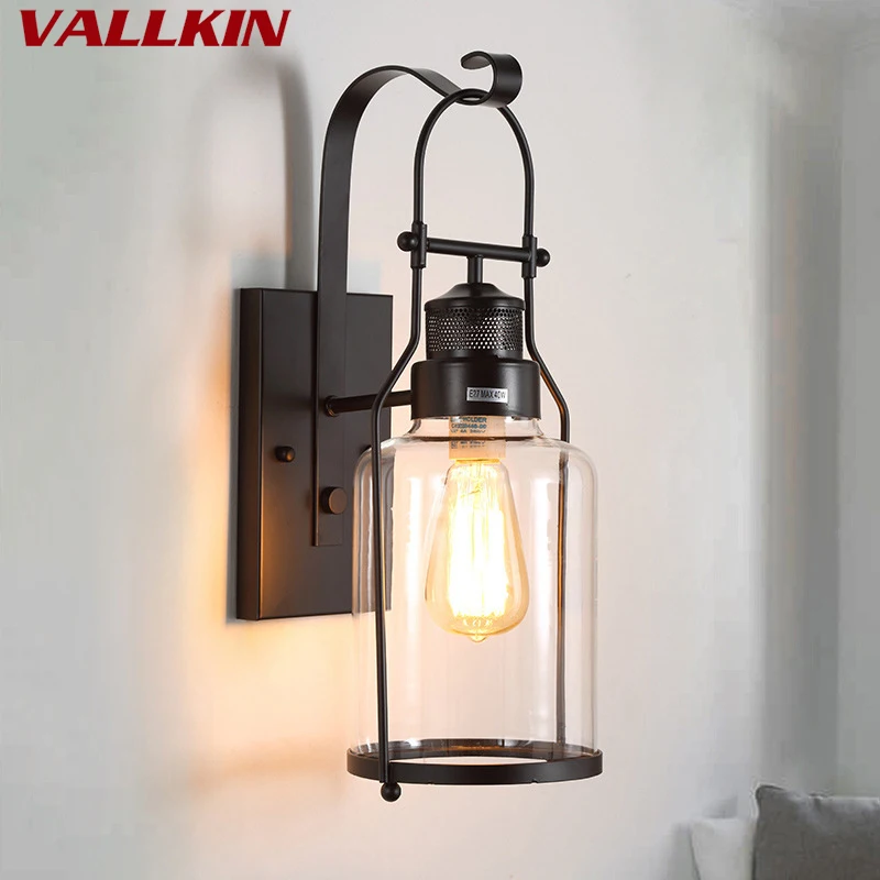 Loft Retro Wall Lamp Glass Ball Beside American Vintage Wall Light Sconce Wand lamp wall creative lifting pulley wall Lights
Loft Retro Wall Lamp Glass Ball Beside American Vintage Wall Light Sconce Wand lamp wall creative lifting pulley wall Lights