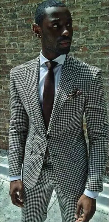 Latest Coat Pant Designs Black White Pattern Men Suit Slim Fit 2 Piece Stylish Tuxedo Custom Blazer Terno Masculino Jacket+Pant
Latest Coat Pant Designs Black White Pattern Men Suit Slim Fit 2 Piece Stylish Tuxedo Custom Blazer Terno Masculino Jacket+Pant