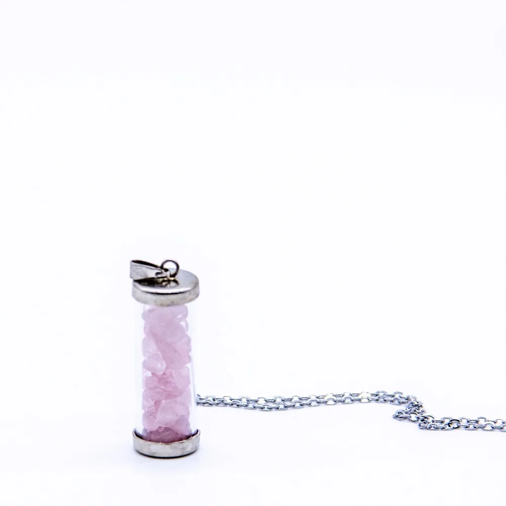 CCHGM Handmade Glass bottles Locket Raw Healing Crystal quartz Terrarium Natural Stone Wishing Bottle Pendants Necklaces Women
CCHGM Handmade Glass bottles Locket Raw Healing Crystal quartz Terrarium Natural Stone Wishing Bottle Pendants Necklaces Women