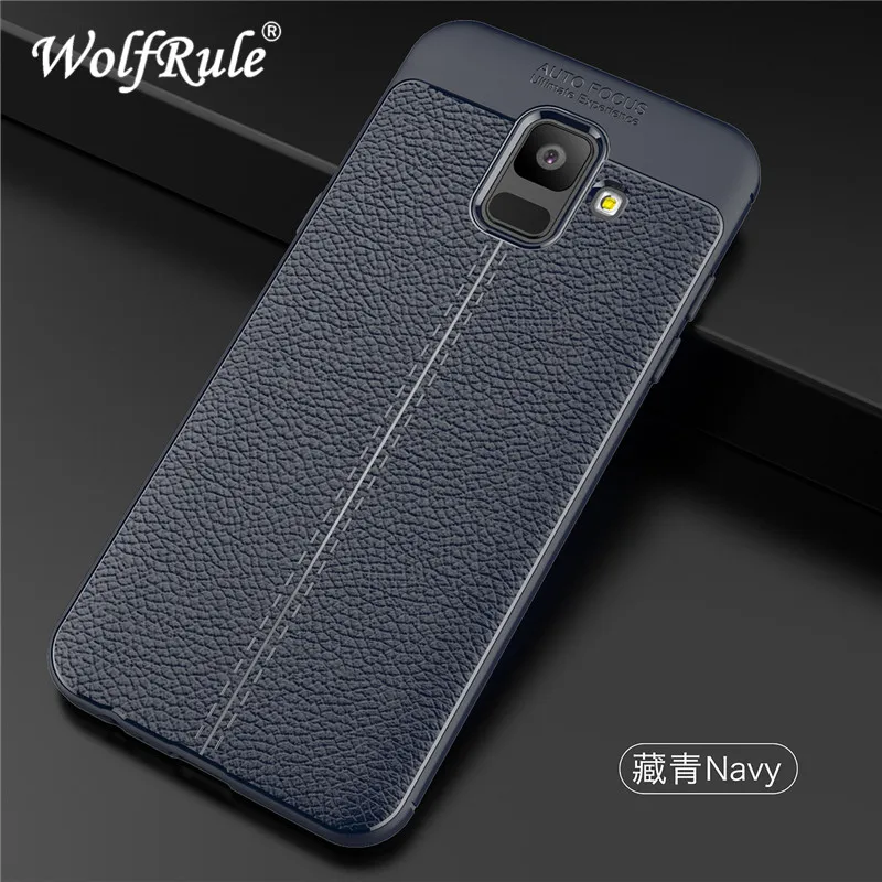 WolfRule For Case Samsung Galaxy A6 2018 Cover Shockproof Luxury Leather TPU Back Case For Samsung A6 2018 Phone Funda A600
WolfRule For Case Samsung Galaxy A6 2018 Cover Shockproof Luxury Leather TPU Back Case For Samsung A6 2018 Phone Funda A600