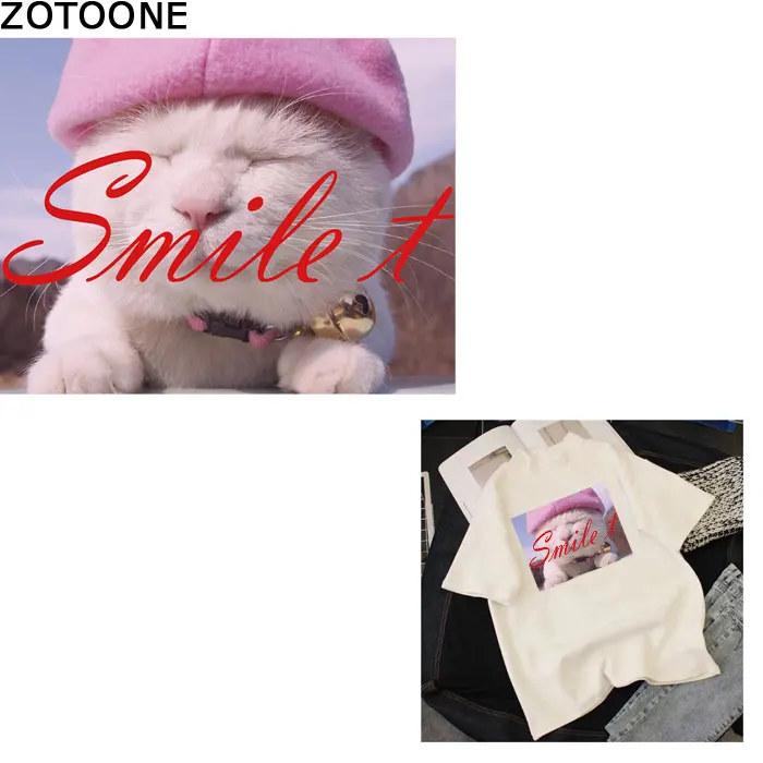ZOTOONE Kitten Alphabet Clothing Printing and Ironing Patterns DIY Cartoon Clothing Offset Patch T-shirt Ironing Sticker Patch D
ZOTOONE Kitten Alphabet Clothing Printing and Ironing Patterns DIY Cartoon Clothing Offset Patch T-shirt Ironing Sticker Patch D