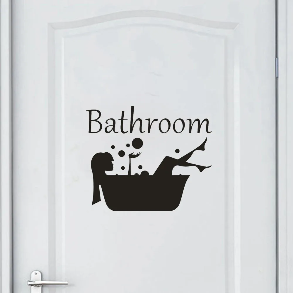 Bathroom Wall Sticker Letter Removable Art Vinyl Mural Home Room Toilet Door Vinyl Decal Transfer Vintage Decoration Quote Art
Bathroom Wall Sticker Letter Removable Art Vinyl Mural Home Room Toilet Door Vinyl Decal Transfer Vintage Decoration Quote Art