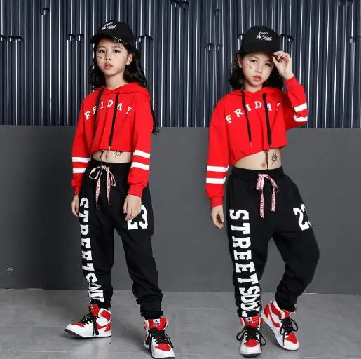 Kids Hip Hop Dance Costumes Girls Long Sleeve Sports Suit Children Jazz Hip hop Dance Clothes Wear for Girl 6 8 10 12 Years
Kids Hip Hop Dance Costumes Girls Long Sleeve Sports Suit Children Jazz Hip hop Dance Clothes Wear for Girl 6 8 10 12 Years