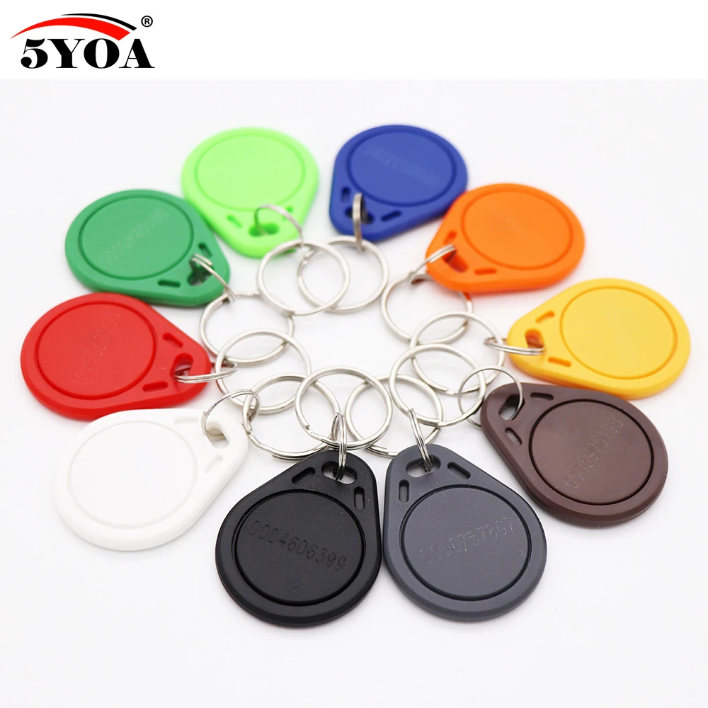 50pcs EM4100 125khz ID Keyfob TK4100 Proximity RFID Tag Tags llaveros llavero Porta Chave Card Sticker Key Fob Token Ring Chip 
50pcs EM4100 125khz ID Keyfob TK4100 Proximity RFID Tag Tags llaveros llavero Porta Chave Card Sticker Key Fob Token Ring Chip