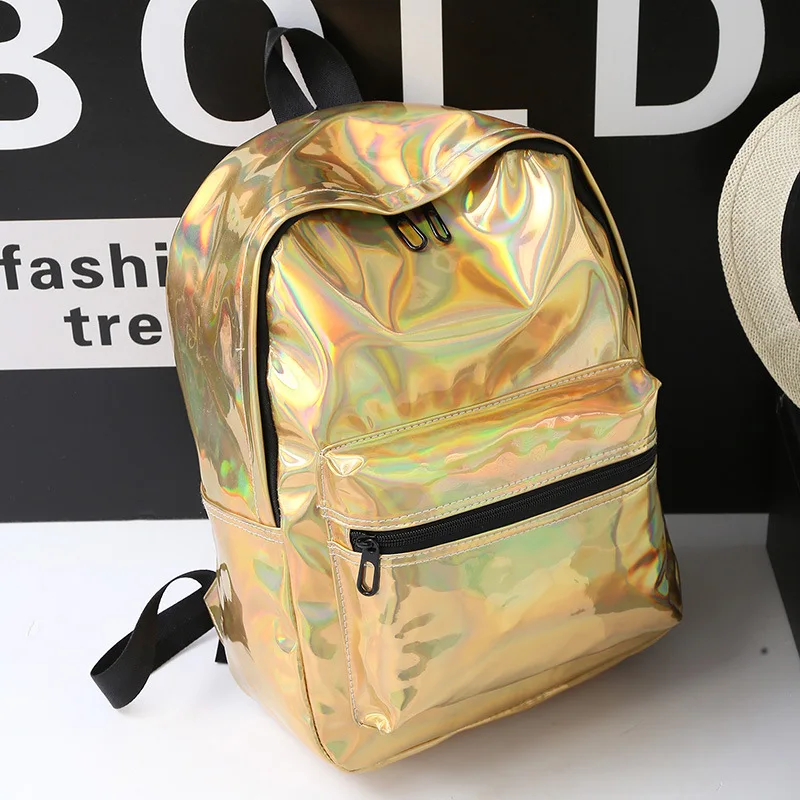 Yesello Silver Holographic Women Backpack Hologram Laser Backpacks Girl School Bag Female Bags Leather Holographic Sac A Main
Yesello Silver Holographic Women Backpack Hologram Laser Backpacks Girl School Bag Female Bags Leather Holographic Sac A Main