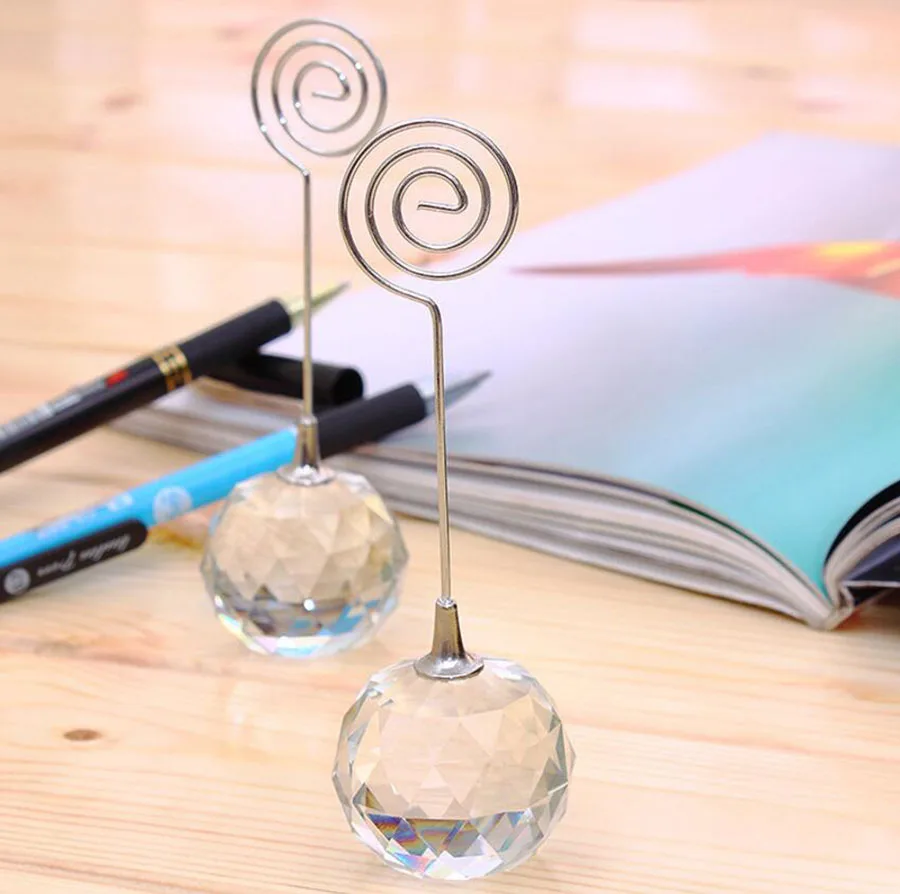 10pcs Clear Crystal Ball Name Number Message Card Table Place Holder For Wedding Party Home Office Decoration
10pcs Clear Crystal Ball Name Number Message Card Table Place Holder For Wedding Party Home Office Decoration