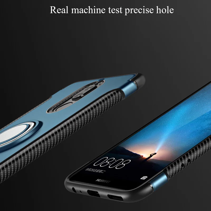 Toraise For Huawei Nova 2i Case Shockproof Metal Ring Holder Combo Silicone Phone Cover Case for Huawei P30 P40 P20 mate 10 lite
Toraise For Huawei Nova 2i Case Shockproof Metal Ring Holder Combo Silicone Phone Cover Case for Huawei P30 P40 P20 mate 10 lite