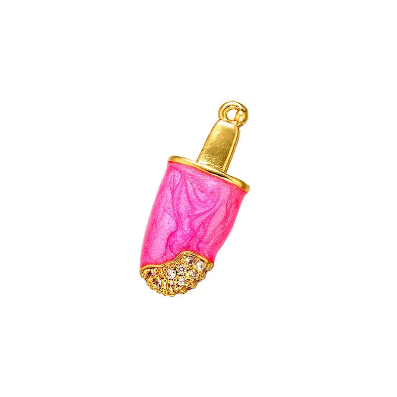 ZHUKOU 9*21mm Brass Cubic Zirconia ice cream Charms Candy Ice Cream Pendant for Jewelry making accessories model:VD423
ZHUKOU 9*21mm Brass Cubic Zirconia ice cream Charms Candy Ice Cream Pendant for Jewelry making accessories model:VD423