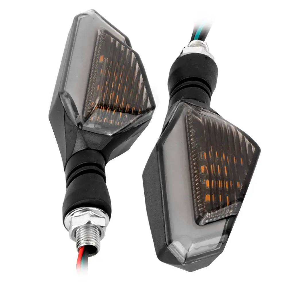 2 Pcs Motorcycle Retro Waterproof LED Turn Signal Lights Indicator Lamp Universal waterproof Fit for 12V Motorcycle 
2 Pcs Motorcycle Retro Waterproof LED Turn Signal Lights Indicator Lamp Universal waterproof Fit for 12V Motorcycle