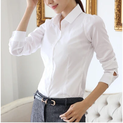 New fashion White Shirt Women work wear Long Sleeve Tops Slim Women's Blouses Shirts plus sie Free Shipping & Wholesales
New fashion White Shirt Women work wear Long Sleeve Tops Slim Women's Blouses Shirts plus sie Free Shipping & Wholesales