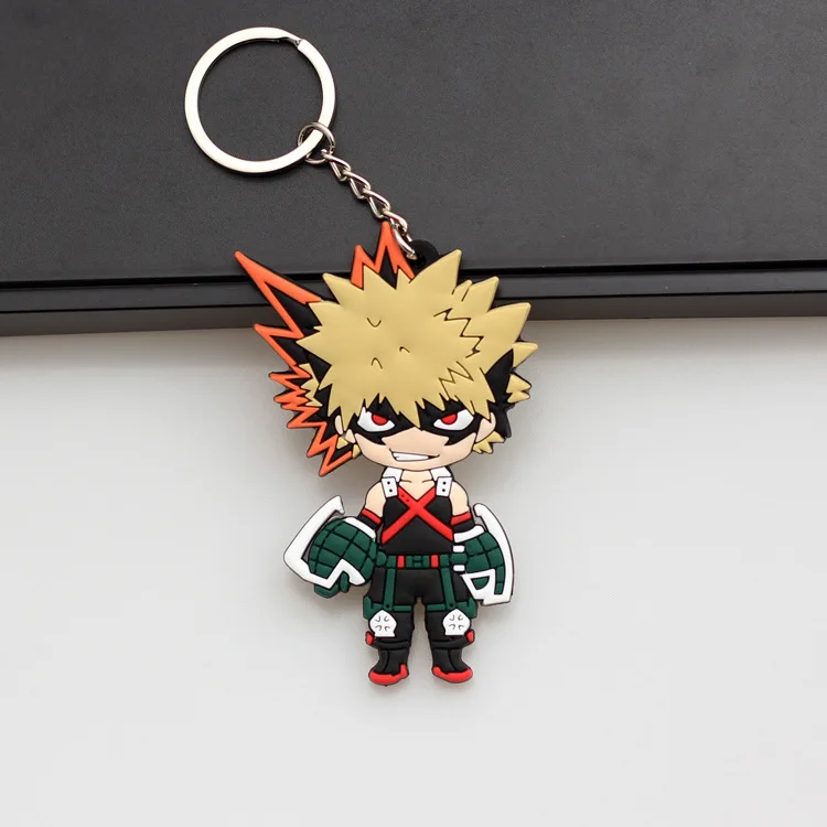 My Hero Academia аниме-брелок для ключей ПВХ фигурка брелок милые игрушки подарки на