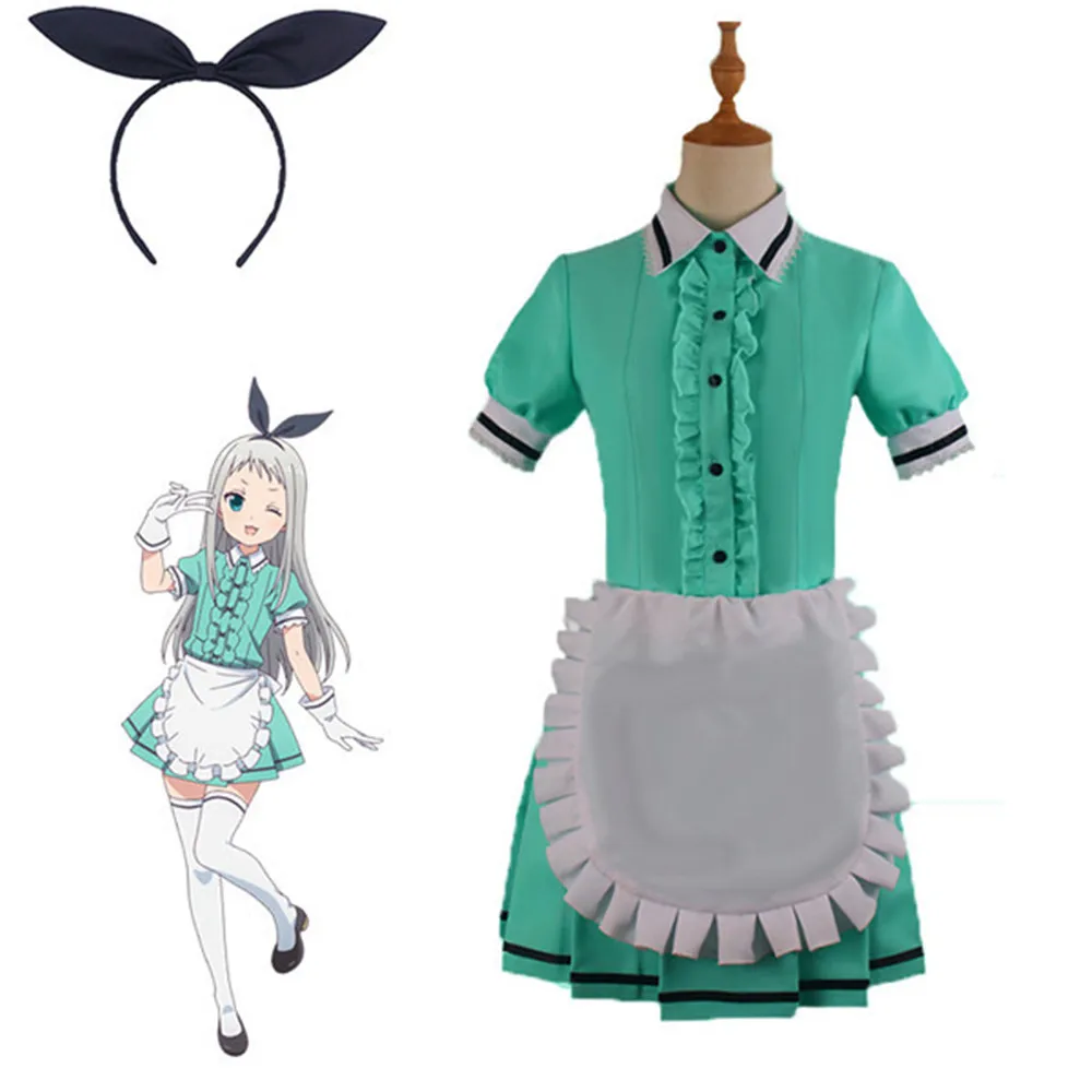 Костюм для косплея из японской аниме смеси S Kanzaki Hideri кофейная горничная Sakuranomiya