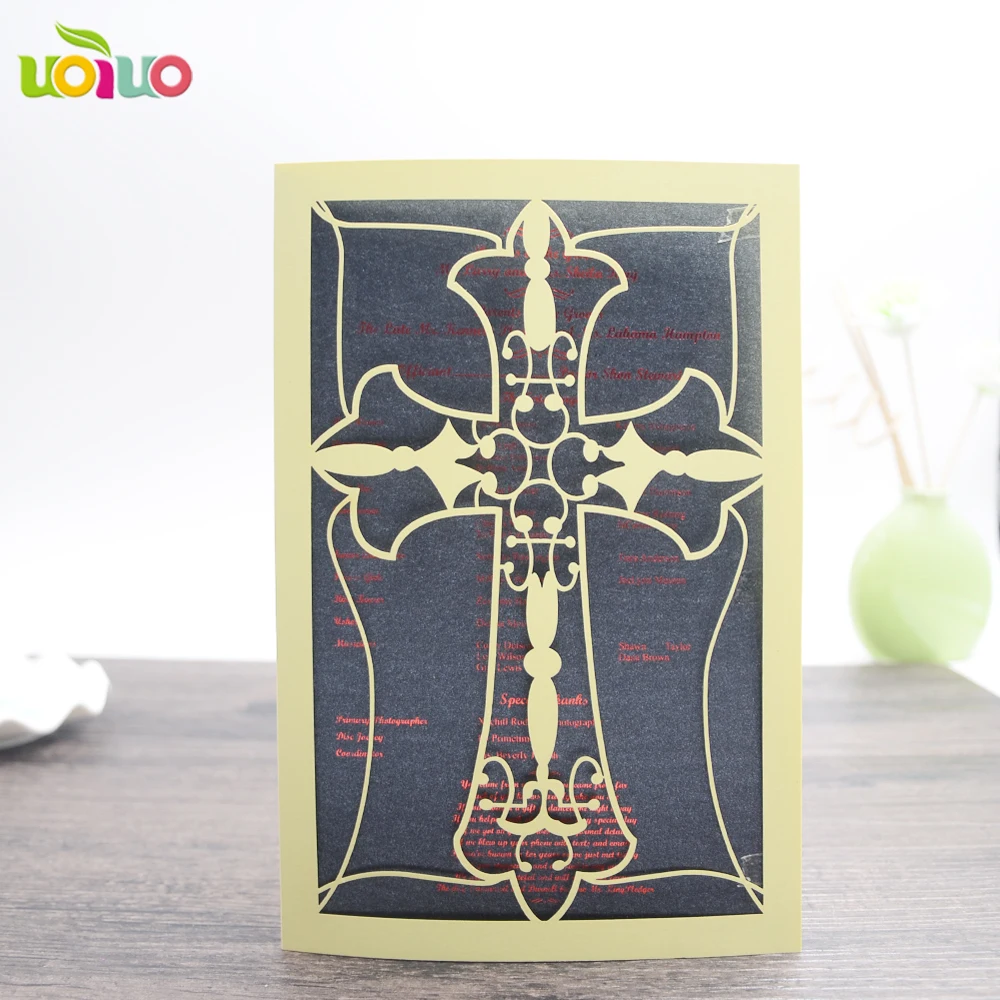 Cross Design Birthday Cards laser cut pearl paper wedding invitation cards hot foiling gold or silver color insert card
Cross Design Birthday Cards laser cut pearl paper wedding invitation cards hot foiling gold or silver color insert card