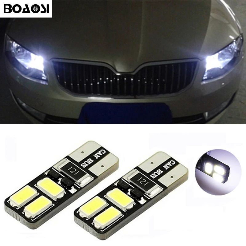 BOAOSI 2x Canbus LED T10 W5W Clearance Parking Light Wedge Light For skoda octavia 2 a7 a5 fabia rapid yeti superb
BOAOSI 2x Canbus LED T10 W5W Clearance Parking Light Wedge Light For skoda octavia 2 a7 a5 fabia rapid yeti superb