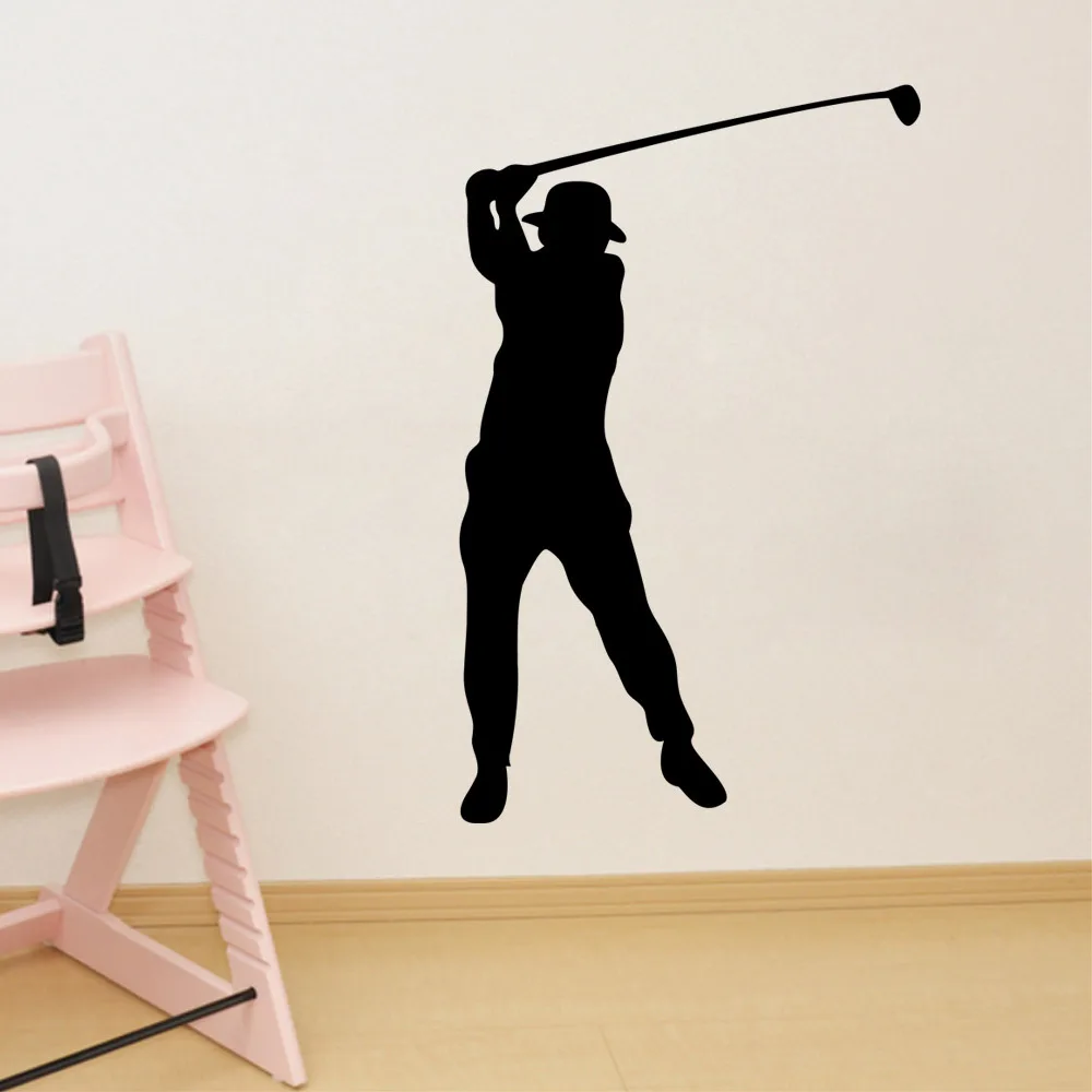 Eco-friendly Sports Theme Wall Decals Golf Player Stickers For Livingroom And Clubhouse With Removable Adhesive
Eco-friendly Sports Theme Wall Decals Golf Player Stickers For Livingroom And Clubhouse With Removable Adhesive