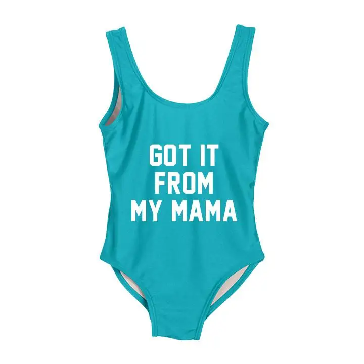 Got it from my mama one piece suit bodysuit swimwear beachwear monokini rompers jumpsuit one-pieces suit backless bathing suit
Got it from my mama one piece suit bodysuit swimwear beachwear monokini rompers jumpsuit one-pieces suit backless bathing suit
