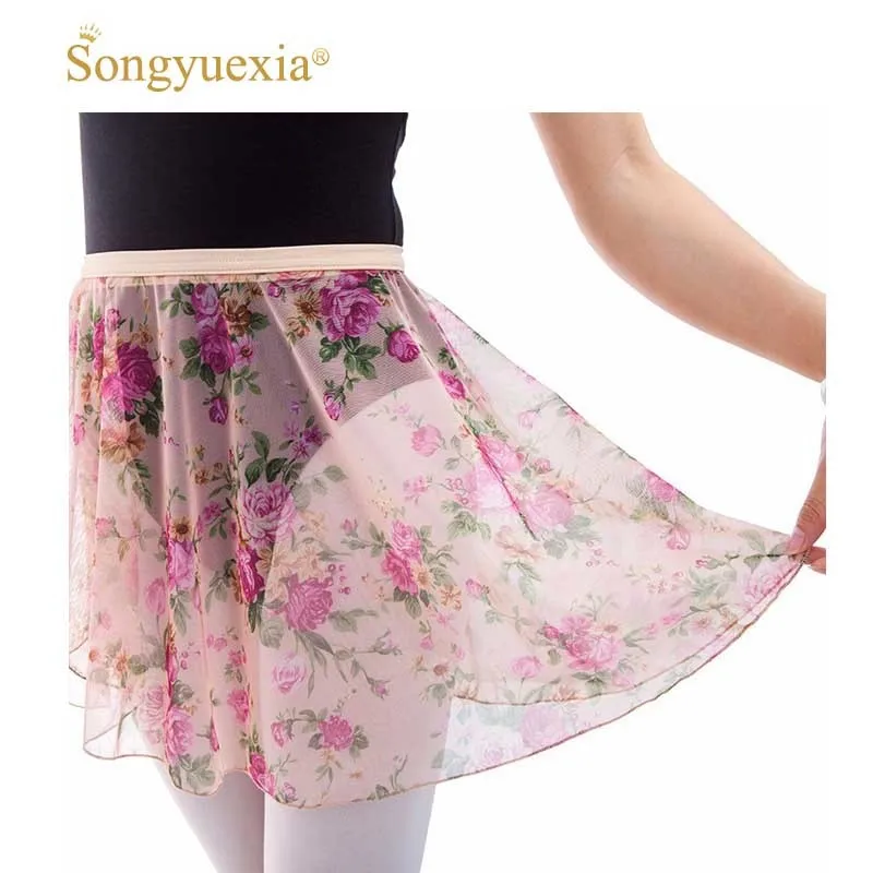 2017 Adult Women Spandex Waist Flowral Ballet Wrap Skirt Teacher Dance Ballet Tulle Skirt flower wrap skirt ballet dancewear
2017 Adult Women Spandex Waist Flowral Ballet Wrap Skirt Teacher Dance Ballet Tulle Skirt flower wrap skirt ballet dancewear