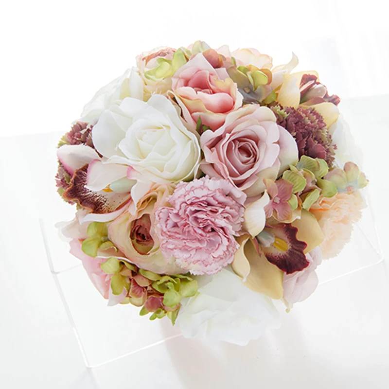 Country Style Handmade Wedding Flower Bouquet Bride Holding Flower Artificial Flowers Bridesmaid Bride Bouquets Wedding Decor
Country Style Handmade Wedding Flower Bouquet Bride Holding Flower Artificial Flowers Bridesmaid Bride Bouquets Wedding Decor