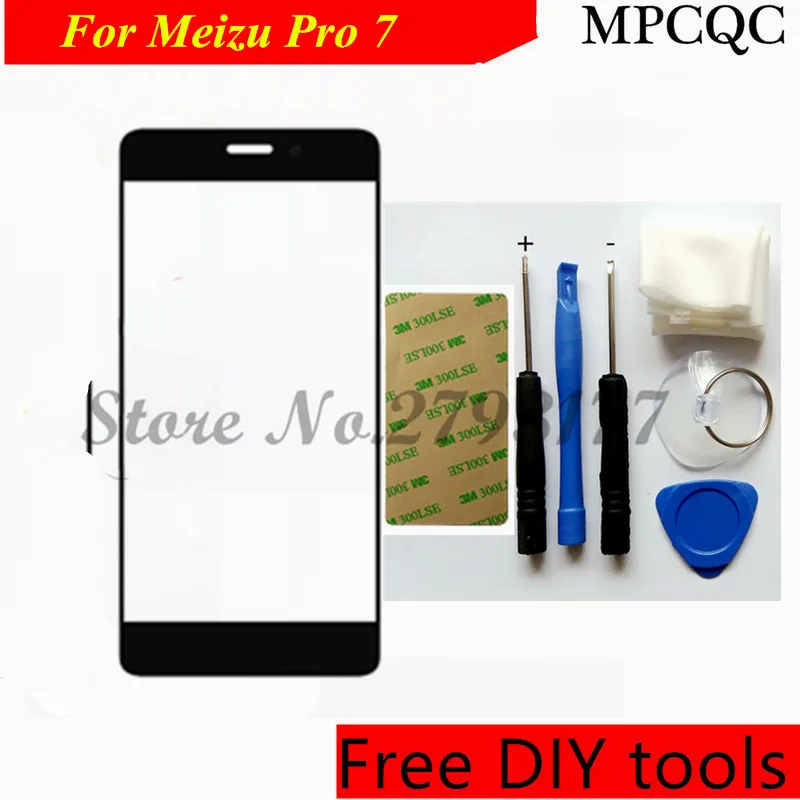Mpcqc Инструменты + 3 М Стикеры на складе Замена Сенсорный экран для Meizu Pro 7/Pro 7 Plus