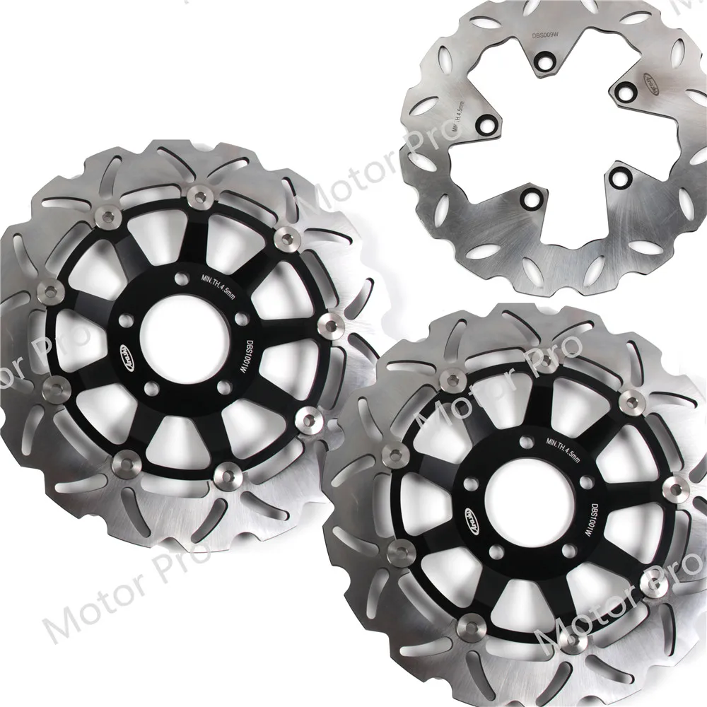 For Suzuki GSX600F GSX750F 1998 - 2003 Front Rear Brake Disc Disk Rotor Kit GSX 600 750 F GSX600 GS750 600F 1999 2000 2001 2002
For Suzuki GSX600F GSX750F 1998 - 2003 Front Rear Brake Disc Disk Rotor Kit GSX 600 750 F GSX600 GS750 600F 1999 2000 2001 2002