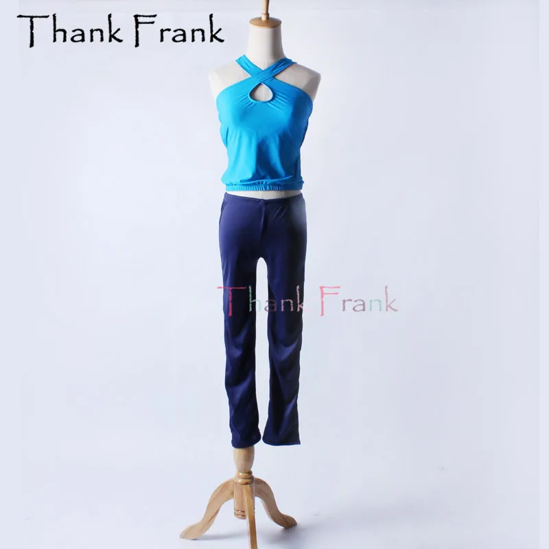 Костюм из 2 предметов для джазовых и современных танцев с открытой спиной C186 
Костюм из 2 предметов для джазовых и современных танцев с открытой спиной C186