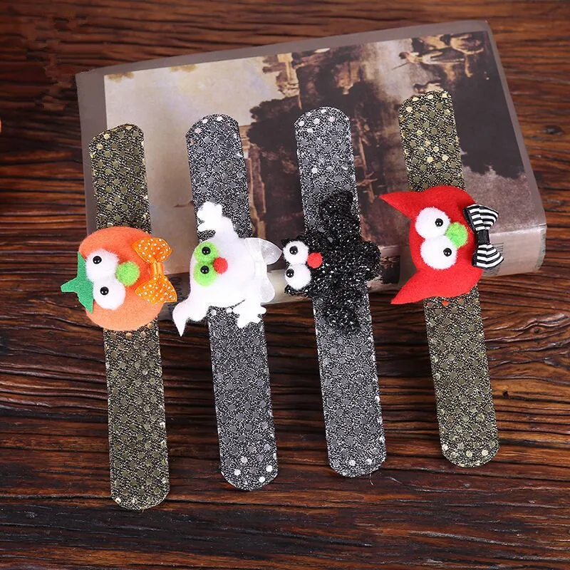 Happy Halloween Decoration Bracelet wrist pumpkin ghost phantom circle children's ball dance performance props costume items toy
Happy Halloween Decoration Bracelet wrist pumpkin ghost phantom circle children's ball dance performance props costume items toy