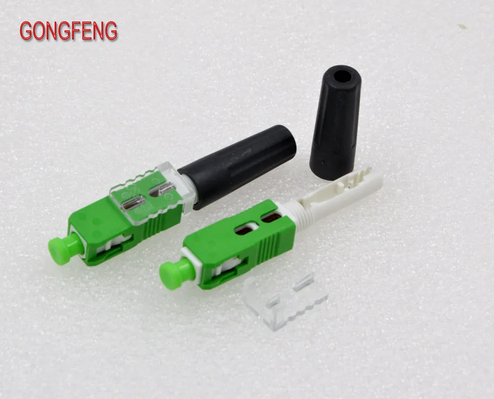 GONGFENG 100PCS NEW Hot Sell Optic Fiber Quick Cold Connector FTTH SC Single Mode 250E UPC/APC Fast Connector Special Wholesale
GONGFENG 100PCS NEW Hot Sell Optic Fiber Quick Cold Connector FTTH SC Single Mode 250E UPC/APC Fast Connector Special Wholesale