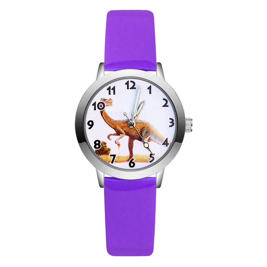 Fashion Cute Cartoon dinosaur style Children's Watches Kids Student Girls boys Quartz leather Wrist Watch JA49
Fashion Cute Cartoon dinosaur style Children's Watches Kids Student Girls boys Quartz leather Wrist Watch JA49