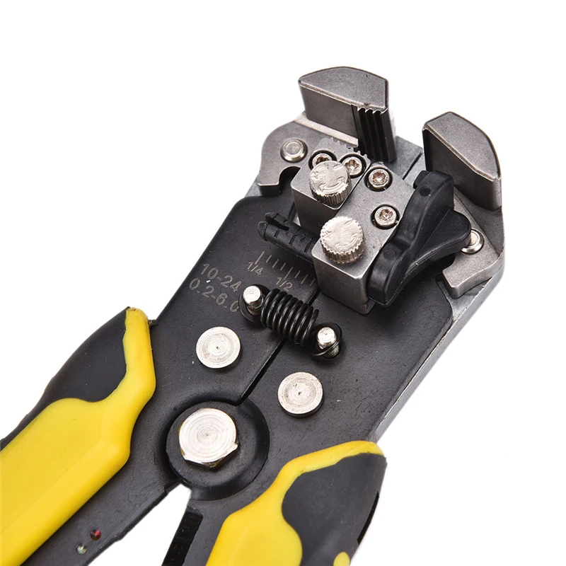 210mm Crimping Tool Auto Crimping Pliers Cutting And Pressing Wire Stripper Self Adjusting Multi-function Electrician Tools
210mm Crimping Tool Auto Crimping Pliers Cutting And Pressing Wire Stripper Self Adjusting Multi-function Electrician Tools