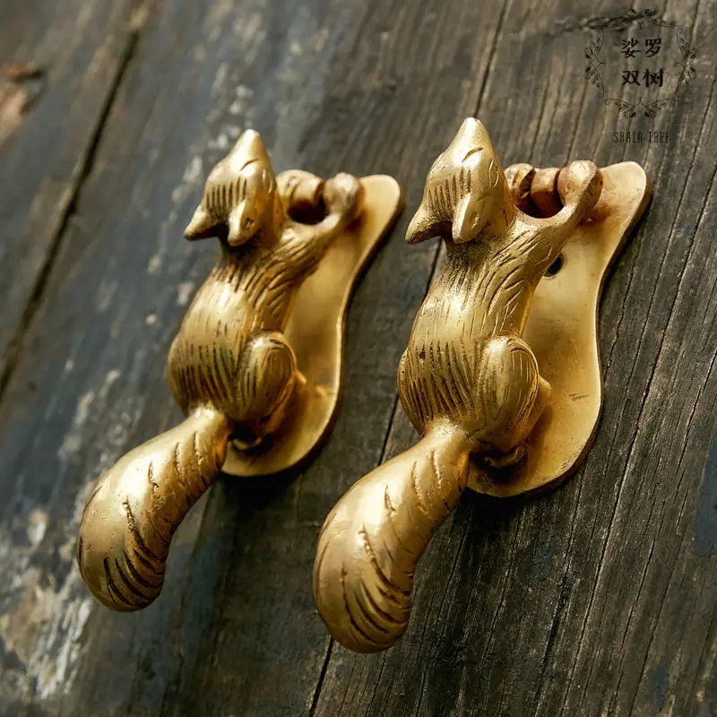 1 piece Squirrel Handle Brass Hand-made Cabinet Door Handle Bedroom Living Room Door Accessory India Style Free Shipping
1 piece Squirrel Handle Brass Hand-made Cabinet Door Handle Bedroom Living Room Door Accessory India Style Free Shipping