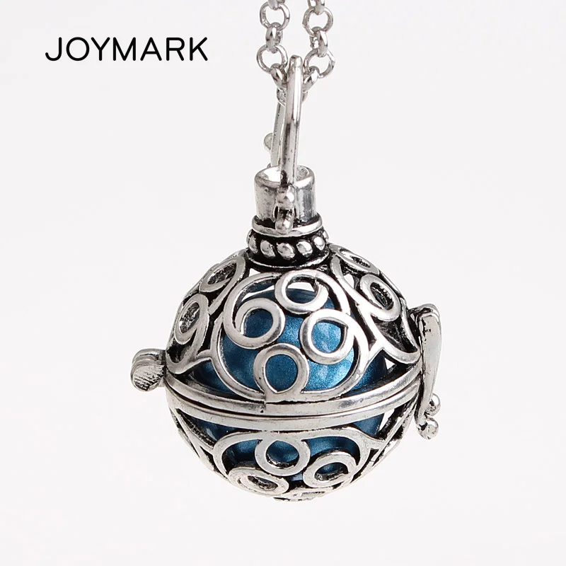 12pcs/lot Classic Flower Pattern Metal Hollow Chime Box Cage Musical Sound Ball Pendant Pregnant Necklaces For Mother HCPN19
12pcs/lot Classic Flower Pattern Metal Hollow Chime Box Cage Musical Sound Ball Pendant Pregnant Necklaces For Mother HCPN19