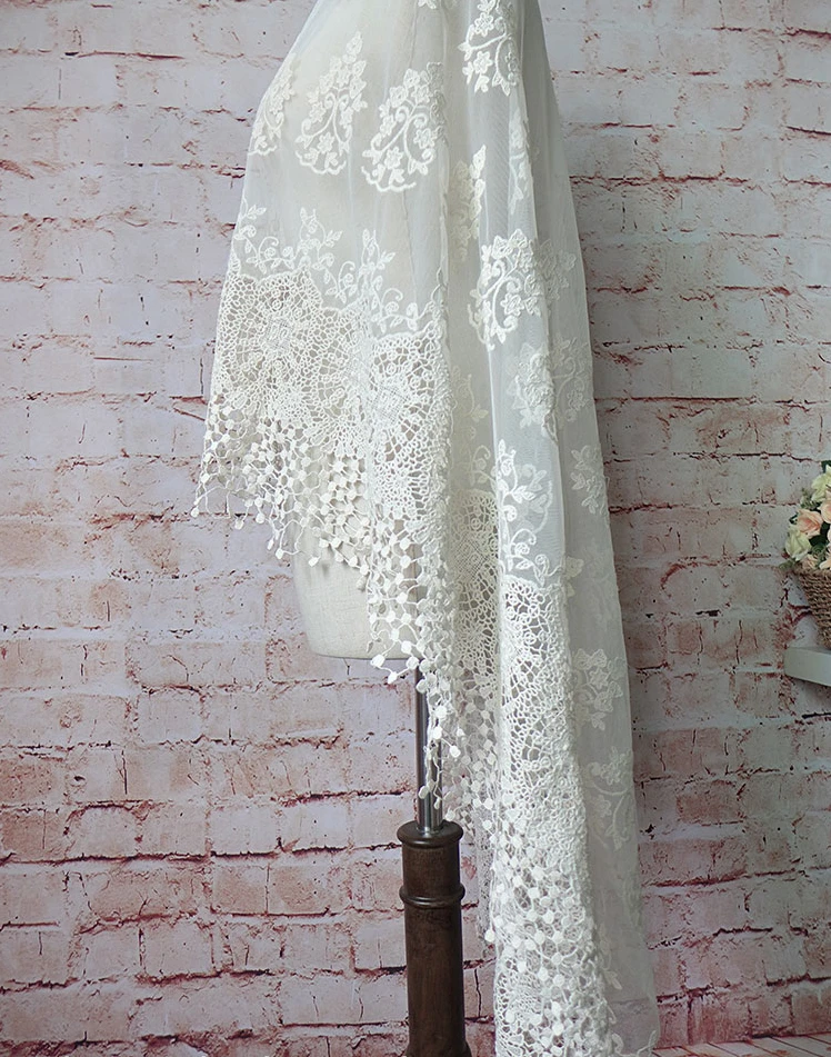 GLace 1Y/lot Beige Bilateral Fringe Embroidered Mesh Cloth Lace Tie Hollow Dress Wedding Dress Accessories FabricTX171
GLace 1Y/lot Beige Bilateral Fringe Embroidered Mesh Cloth Lace Tie Hollow Dress Wedding Dress Accessories FabricTX171