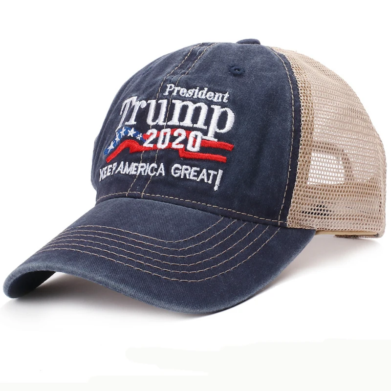 HT2547 Men Women Summer Hat Trump 2020 Hat Baseball Cap Keep America Great Embroidery Army Trucker Mesh Cap Cotton Baseball Hat
HT2547 Men Women Summer Hat Trump 2020 Hat Baseball Cap Keep America Great Embroidery Army Trucker Mesh Cap Cotton Baseball Hat