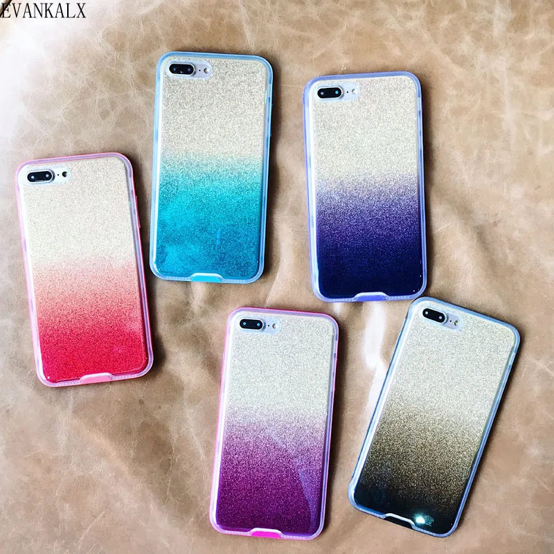 Чехол EVANKALX Two in One для телефона iPhone 7 8 Plus Dream Shell чехлы с рисунком XR XS Max 6 S |