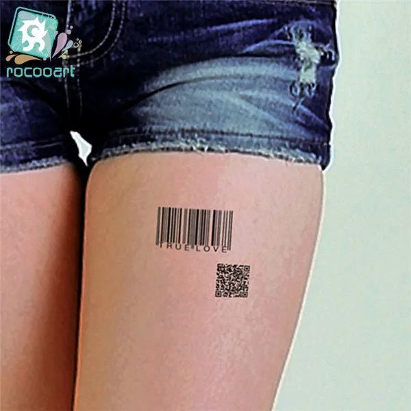 Rocooart HC1077 Women Wrist Chest Fake Tattoo Stickers Fresh Stripe Barcode Body Art Removable Waterproof Temporary Tattoo
Rocooart HC1077 Women Wrist Chest Fake Tattoo Stickers Fresh Stripe Barcode Body Art Removable Waterproof Temporary Tattoo