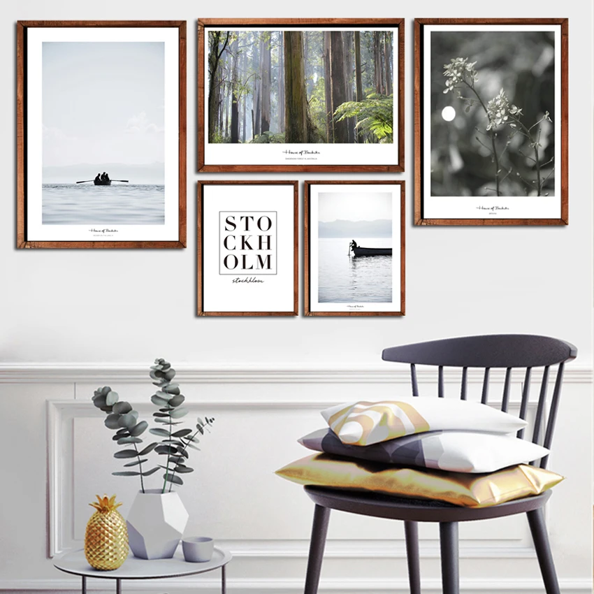 SVITY Forest Sea white And Black Landscape Wall Art Print Canvas Painting Nordic Posters Wall Pictures For Living Room FA721
SVITY Forest Sea white And Black Landscape Wall Art Print Canvas Painting Nordic Posters Wall Pictures For Living Room FA721