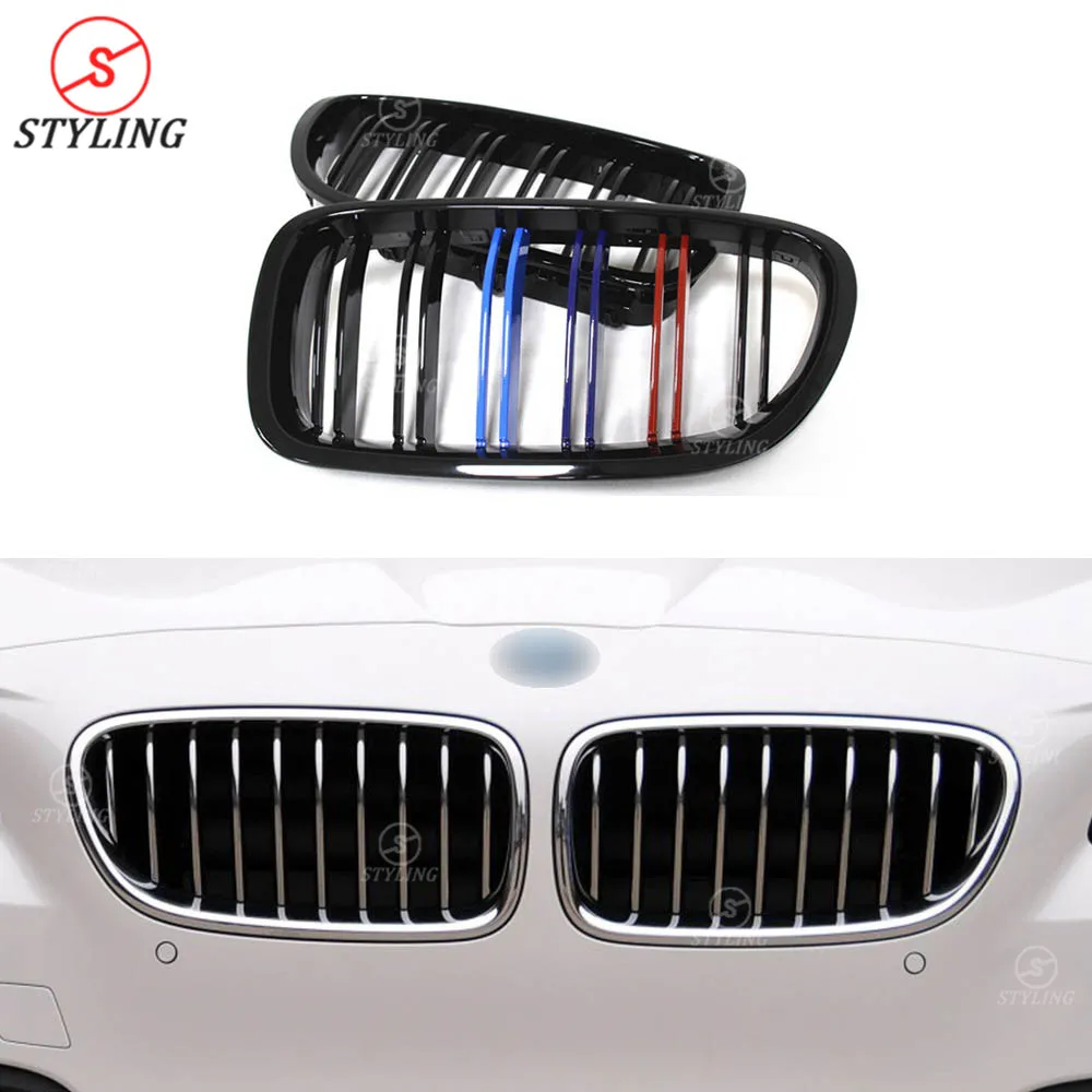F10 ABS Front Bumper Grille For BMW F10 M5 Front Grille Dual Slat Plastic Gloss Black 3 color 2010 2011 2012 2013 2014 2015 2016
F10 ABS Front Bumper Grille For BMW F10 M5 Front Grille Dual Slat Plastic Gloss Black 3 color 2010 2011 2012 2013 2014 2015 2016