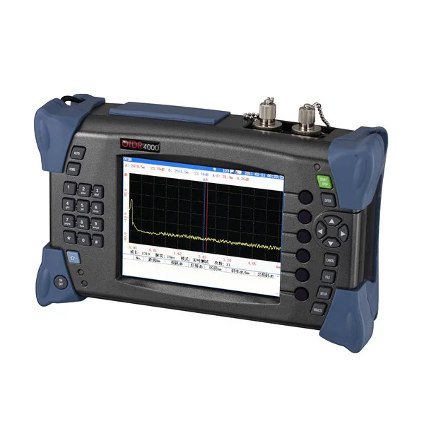 Handheld OTDR Tester 1310/1550nm 30/32dB Used in CCTV& digital system of communication devices. (OTDR-4000)
Handheld OTDR Tester 1310/1550nm 30/32dB Used in CCTV& digital system of communication devices. (OTDR-4000)