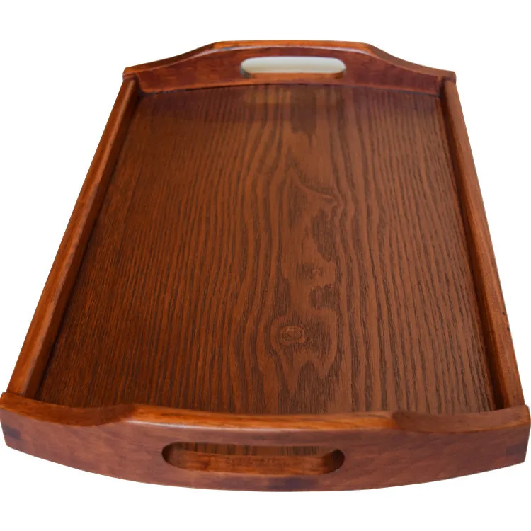 Manufacturers supply handle black trays wholesale black wood trays, fruit saucers
Manufacturers supply handle black trays wholesale black wood trays, fruit saucers
