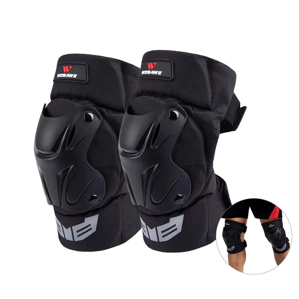 1Pair WOSAWE Cycling Knee Brace Bicycle MTB Bike Motorcycle Riding Knee Support Protective Pads Guards with 2 Fastener Straps
1Pair WOSAWE Cycling Knee Brace Bicycle MTB Bike Motorcycle Riding Knee Support Protective Pads Guards with 2 Fastener Straps